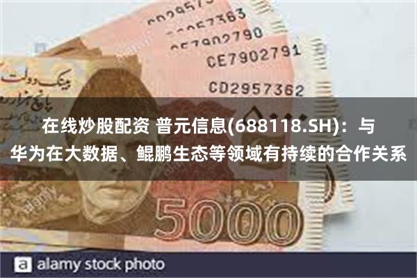 在线炒股配资 普元信息(688118.SH)：与华为在大数据、鲲鹏生态等领域有持续的合作关系