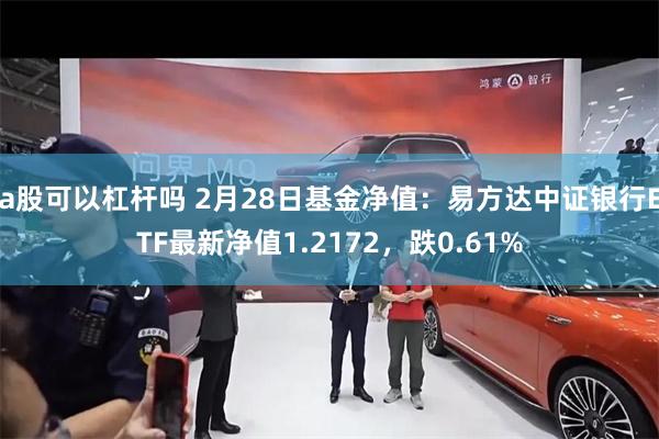 a股可以杠杆吗 2月28日基金净值：易方达中证银行ETF最新净值1.2172，跌0.61%