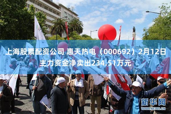 上海股票配资公司 惠天热电（000692）2月12日主力资金净卖出234.51万元